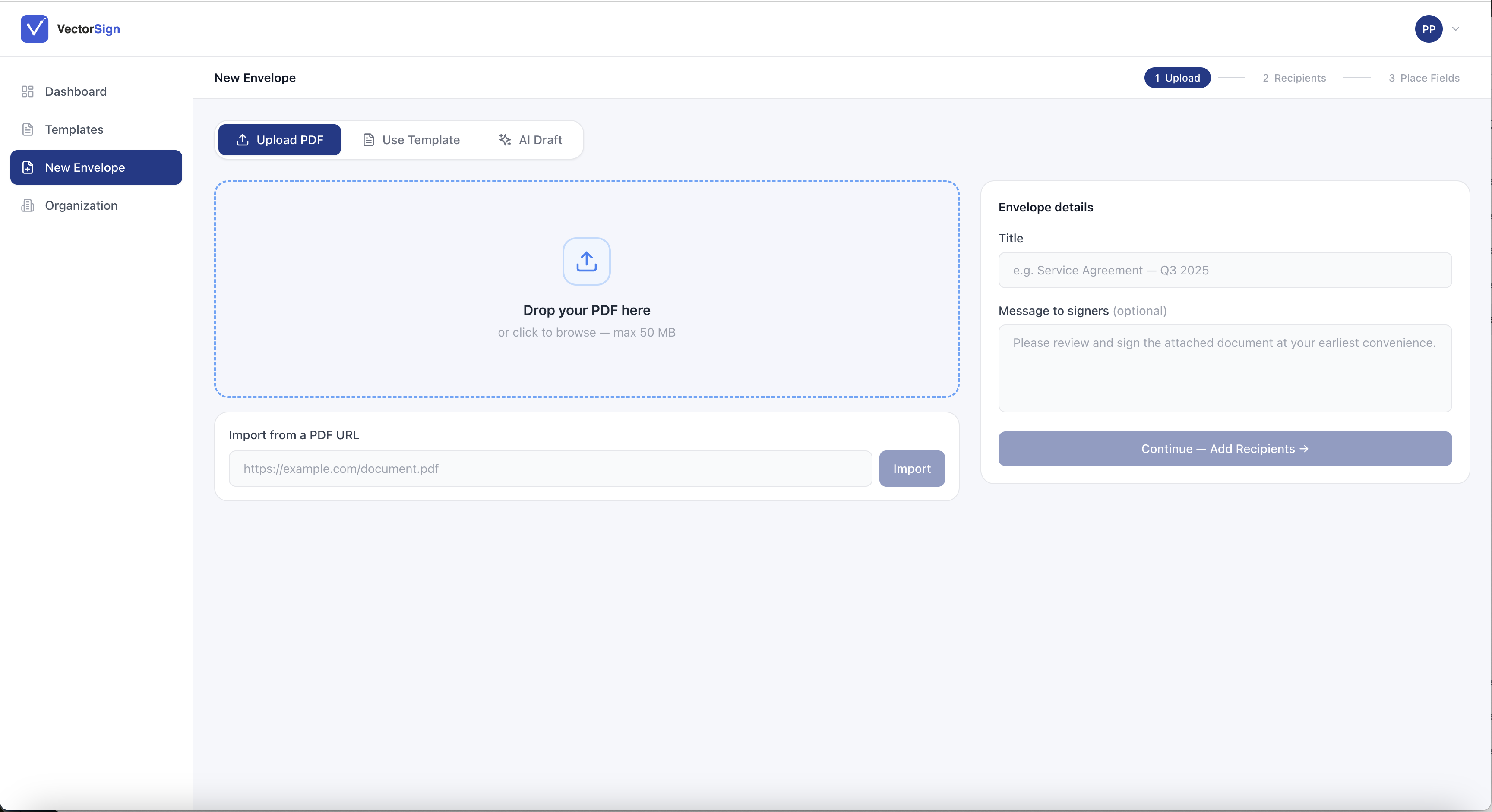 Sample product screenshot